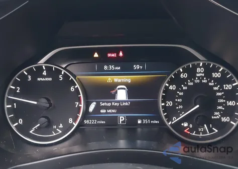 2016 Nissan Murano S из США, поврежденный, VIN 5N1AZ2MH7GN166417